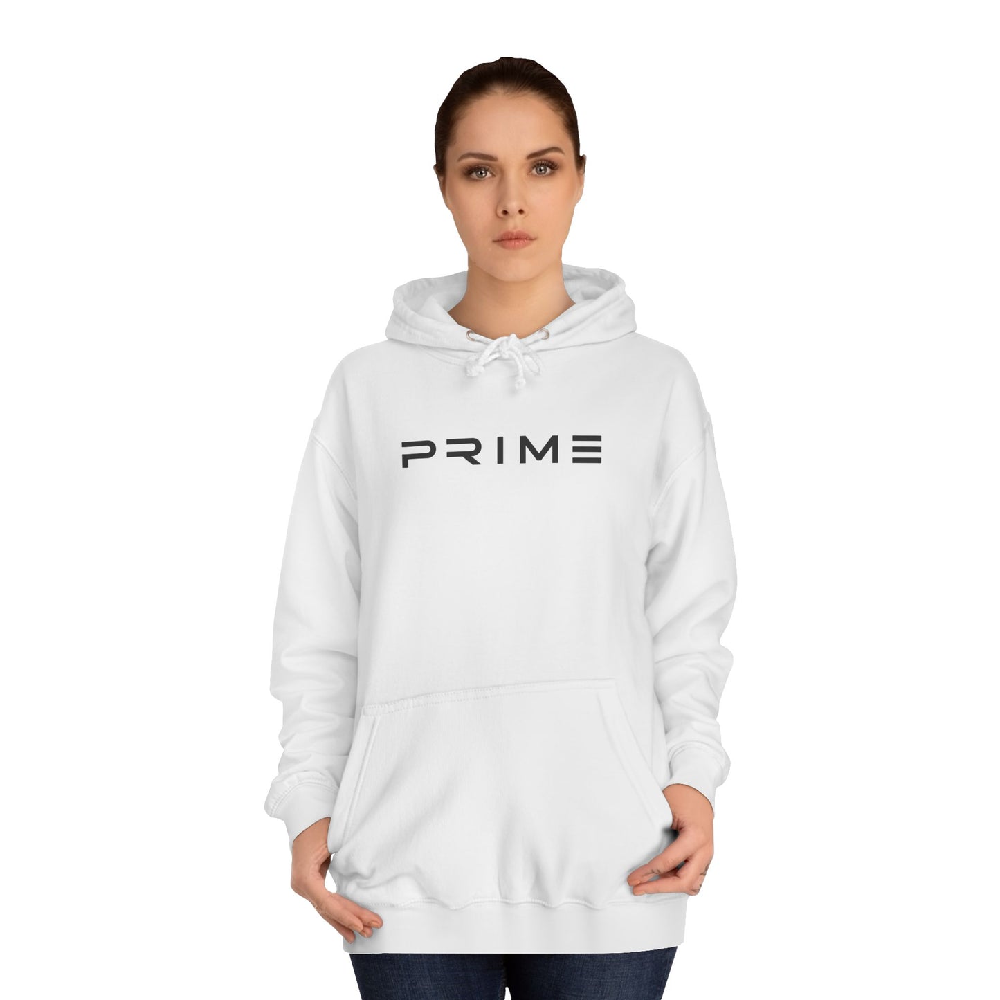 PRIME Essential Hoodie – Arctic White