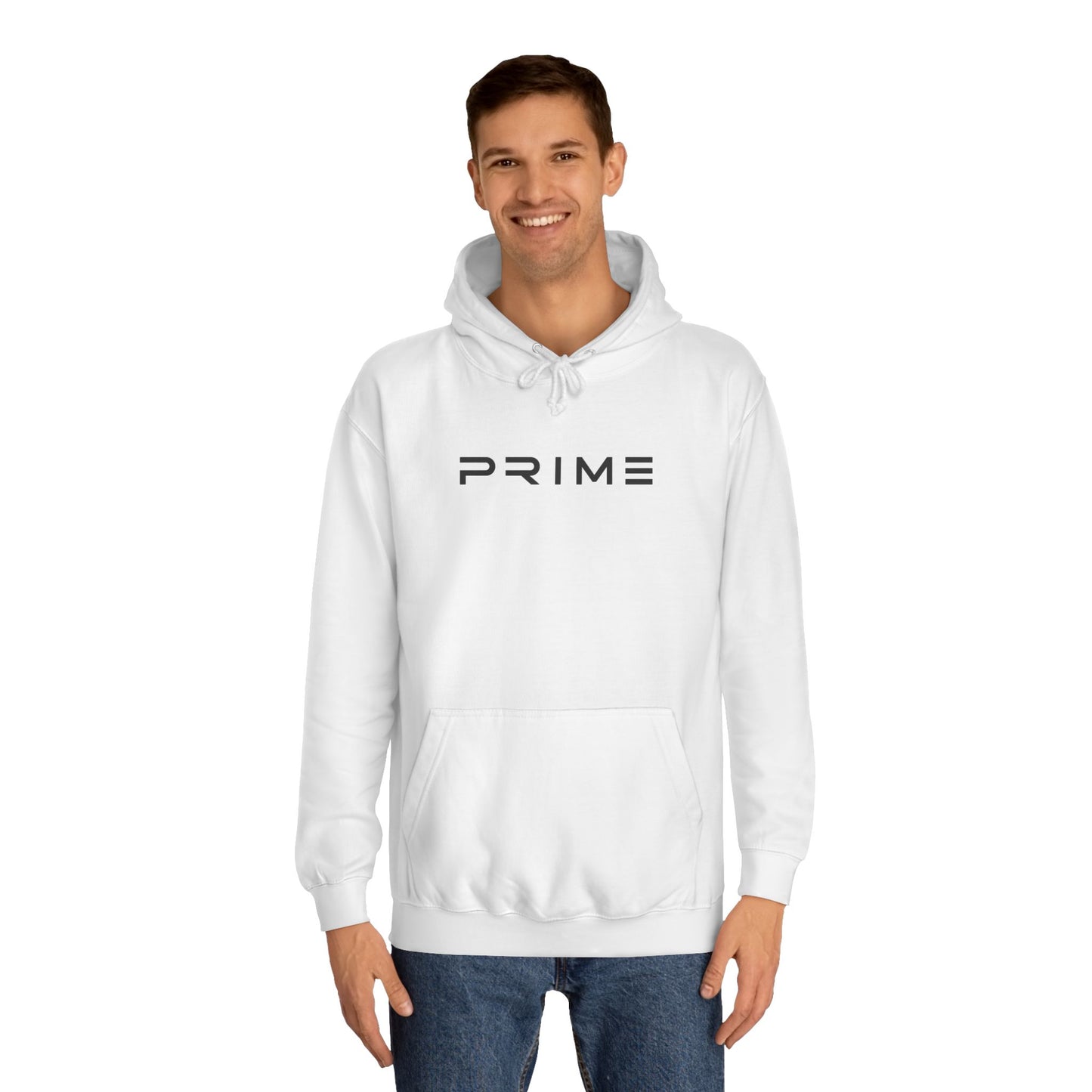 PRIME Essential Hoodie – Arctic White