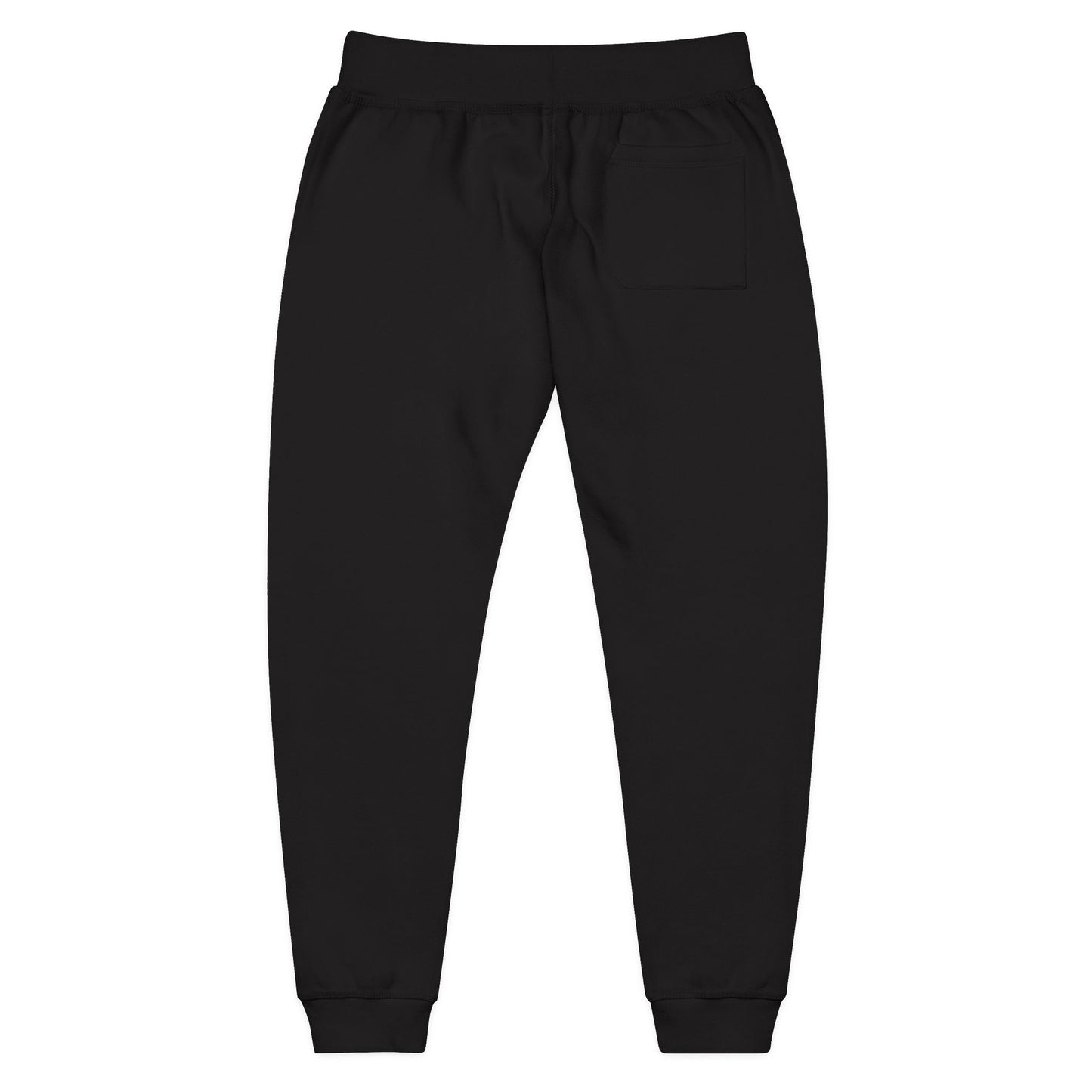 PRIME Embroidered Fleece Joggers – Jet Black